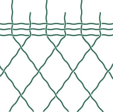 grillage bordure défensive