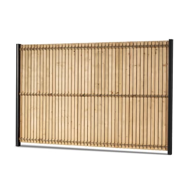 Kit lamelles bois 8 mm pour panneaux de clôture