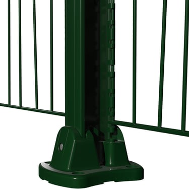 Platine plate aluminium poteau profix