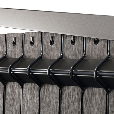Systeme de fixation kit lamelle bois composite