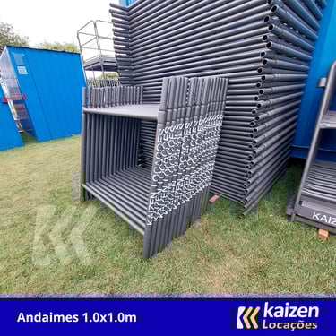 Andaimes 1.0m x 1.0m | Kaizen Locações