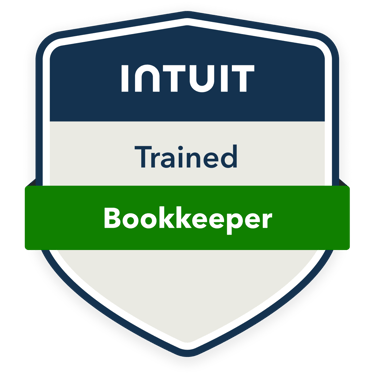 Certification Badge for Intuit Trained Bookkeeper