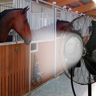 mist-fan-horse-stable