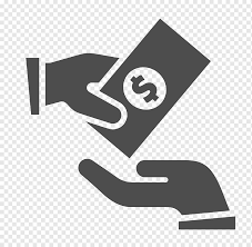 a hand holding a money bill and a hand holding a money bill
