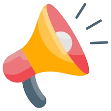 a megaphone with a megaphone and a megaphone