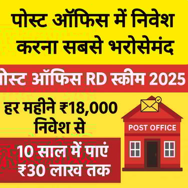 Indian Post Office Investment scheme