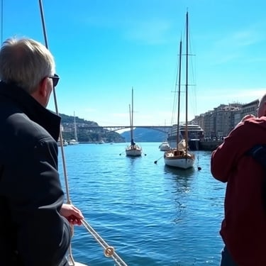 Equipage en balade sur le Douro Porto