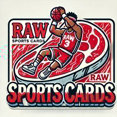 Raw Sports Cards Logo Vintage Sport Cards Online Store