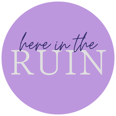 Here in the Ruin Logo