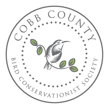 Logo of a bird on a branch with leaves.