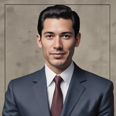 A happy client smiling with a financial advisor.