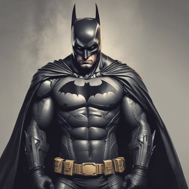 An artist's studio with colorful paintings and brushes scattered around.