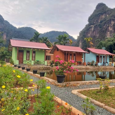 Cottage puti Yuwan villa Harau