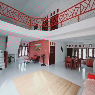 ruan keluarga villa merah