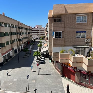 Apartamento turistico Nerja Vistas a calle El Barrio desde el apartamento