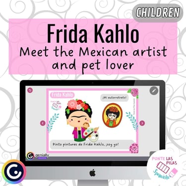Frida Kahlo game spanish