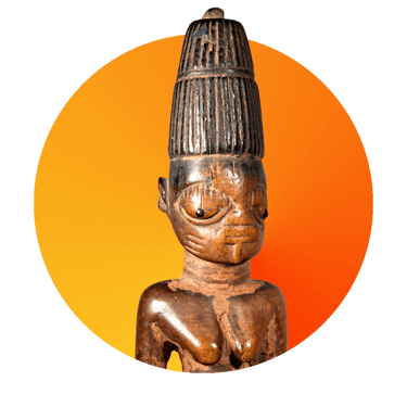 The Master of the Elevated Headdresses ibedji