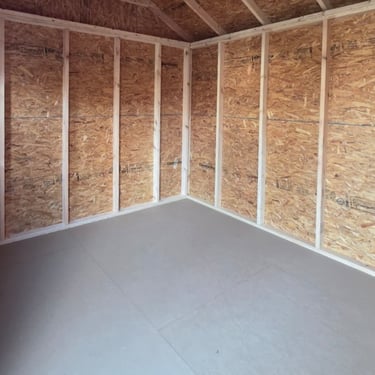 Close-up of LP ProStruct treated panel with resin, wax, and zinc borate for moisture and insect resistance