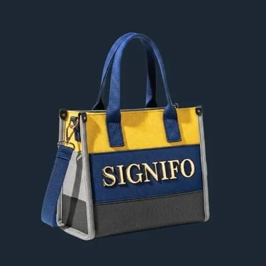 Konsep tote bag SIGNIFO tema Metropolitan Mix