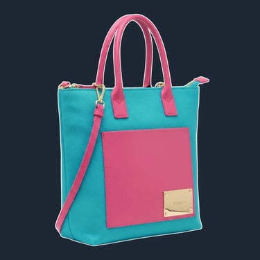 A simple, classic, and functional shopper tote silhouette.