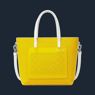A beautifully simple, unstructured, and slouchy 'slouch' tote with an open top.