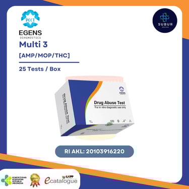 Alat test narkoba Egens parameter 3