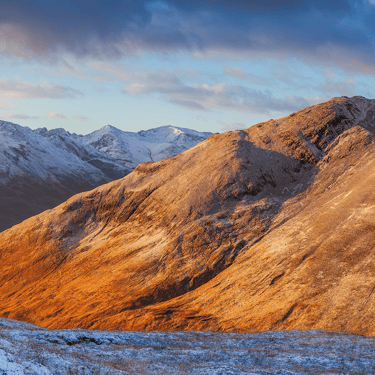 Am Bodach and the Aonach Eagach Ridge, Mamores