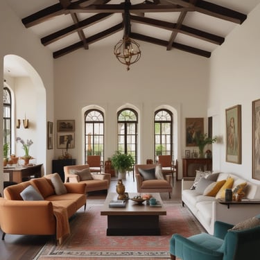 Bright living room with modern inventory