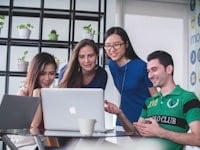 Female manager proud with personal growth through Personalgrowth.coach