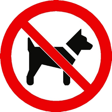 Interdit aux chiens