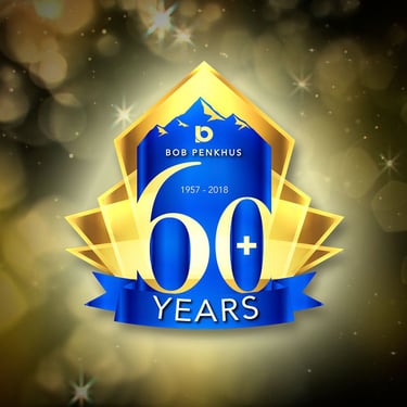 Anniversary logo for an car dealership