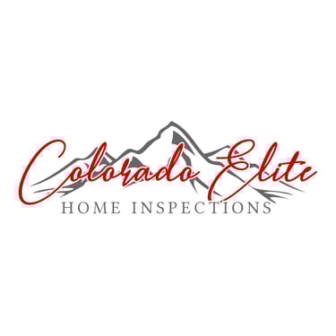 Mountain logo design for a home inspections business in Colorado