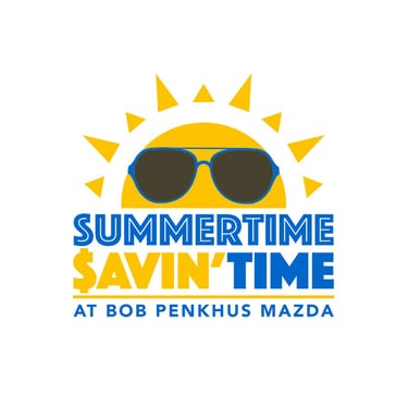 Summer event logo for a car dealership