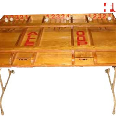 Alley ping Pong Carnival Game