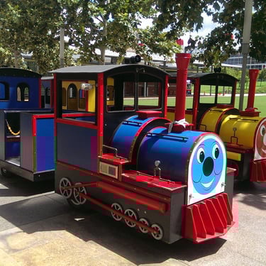 Trackless Train Houston