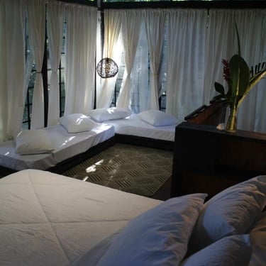 A Casa do Vigia, Refúgio do Sagrado Eventos e hospedagem em Morere, Ilha de Boipeba. Bangalô em aluguel de temporada. 