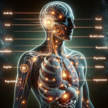 Guérison énergétique des organes internes,Visualisation des flux énergétiques pour une santé optimal