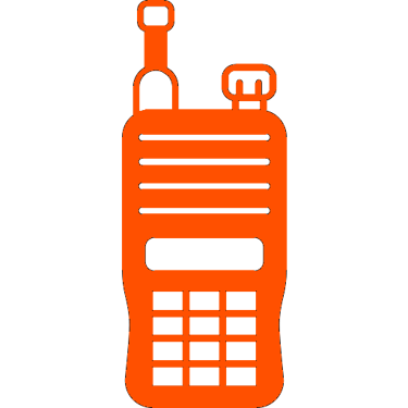 Icon of Advanced Push-to-Talk features for Mission Critical Communication.