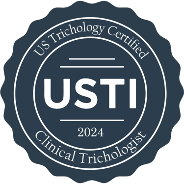 Logo for 2024 Clinical Trichologist from United States Trichology Institute