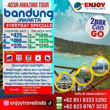 tour operator bandung tour, jakarta tour, tour kota tua, private tour bandung, lembang tour, FO tour