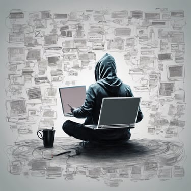communications interference hacker by AI