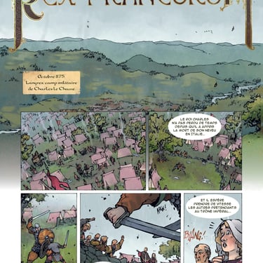 Bandes dessinées, Encrage, Langres