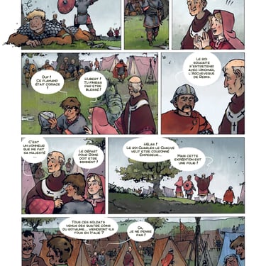 Bandes dessinées, Encrage, Hincmar