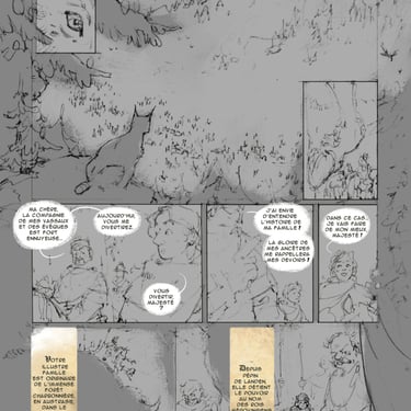 Bandes dessinées, storyboard, armée