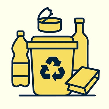 Ty Bayon - Tri des déchets - Je vis ici donc j'agis : Emballages