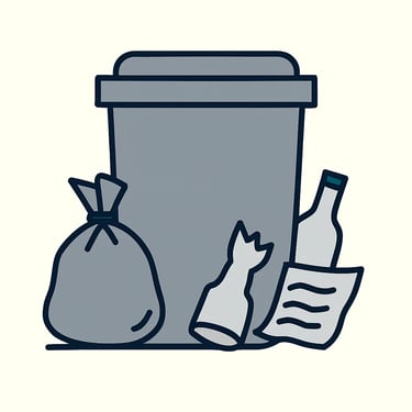 Ty Bayon - Tri des déchets - Je vis ici donc j'agis : Ordures ménagères