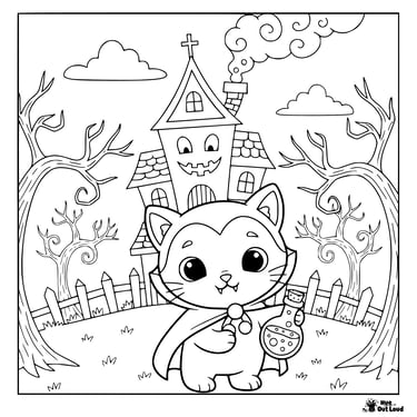 vampire coloring pages