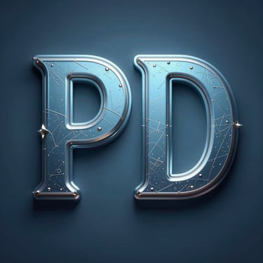 A wooden table with several documents and a smartphone. The documents are titled 'User Persona', 'Brand Colours', and 'Sprintpoint'. The smartphone displays a webpage for 'Sprintpoint', which offers strategy tools for growing businesses.