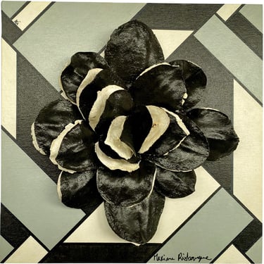 Toile tableau lampe Ligne couleurs maxime Risbourque