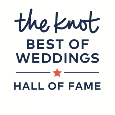 Updo's Studio won TheKnot's Best of Weddings Hall of Fame Award!